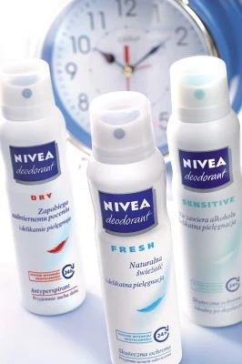 Dezodoranty NIVEA w spray'u
