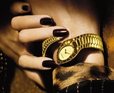 Snake bracelet - jeden z modeli zegarków Roberto Cavalli