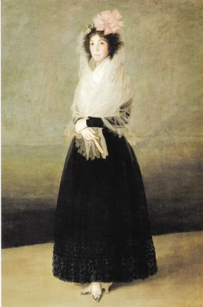 Markiza de la Santana, Francisco Goya Markiza de la Santana, Francisco Goya