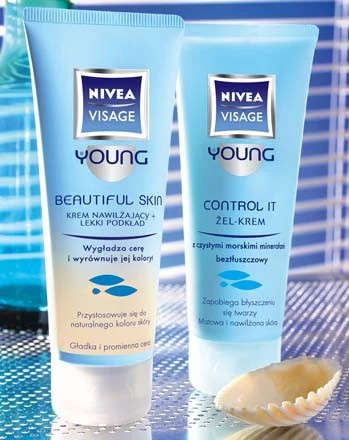 Kremy nawilżające z serii NIVEA VISAGE Young