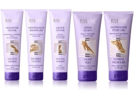 Nowe produkty firmy Eveline Cosmetics do pielęgnacji stóp i dłoni
