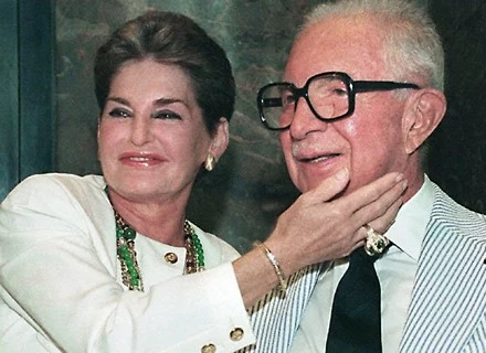 Leona i Harry Helmsley  w Nowym Jorku (1991 rok).