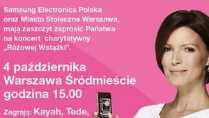 Koncert Różowej Wstążki