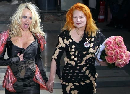 Pamela Anderson i Vivienne Westwood