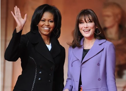  Michelle Obama i Carla Bruni