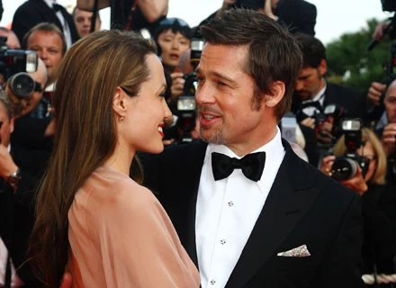 Angelina i Brad w Cannes