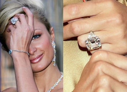 Paris Hilton i pierścionek od Parisa Latsisa