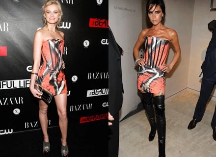 Sara Paxton i Victoria Beckham