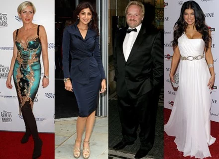 Heather Mills, Shilpa Shetty, Antony Worrall Thompson, Fergie