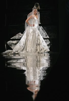 Moda w Rzymie; kolekcja Abed Mahfouz; fot. AFP Moda w Rzymie; kolekcja Abed Mahfouz; fot. AFP