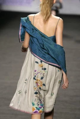 Tydzień Mody w Nowym Jorku, wiosna 2006, kreacja: Anna Sui, fot. AFP Tydzień Mody w Nowym Jorku, wiosna 2006, kreacja: Anna Sui, fot. AFP