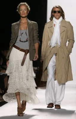 Tydzień Mody w Nowym Jorku, wiosna 2006, kreacja: Michael Kors, fot. AFP Tydzień Mody w Nowym Jorku, wiosna 2006, kreacja: Michael Kors, fot. AFP