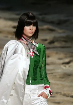 Moda wiosna-lato 2007, Paryż, fot. AFP Moda wiosna-lato 2007, Paryż, fot. AFP