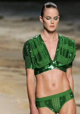 Moda wiosna-lato 2007, Paryż, fot. AFP Moda wiosna-lato 2007, Paryż, fot. AFP