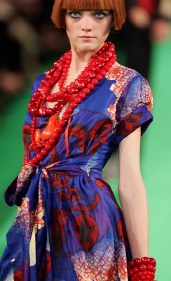 Moda wiosna-lato 2007, Paryż, fot. AFP Moda wiosna-lato 2007, Paryż, fot. AFP
