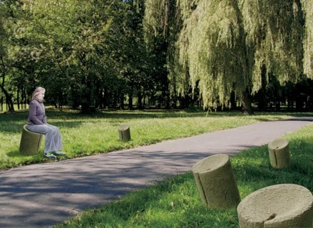 Projekt siedziska parkowego, proj. Tomasz Wagner