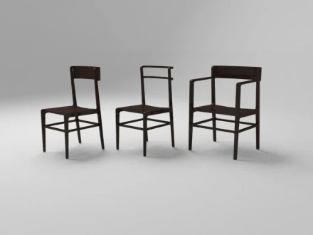 Krzesła - drewno - kolekcja Simple 2. Proj. Tymoteusz Toczyński Krzesła - drewno - kolekcja Simple 2. Proj. Tymoteusz Toczyński
