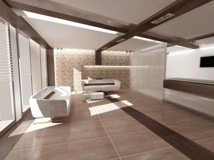 Projekt hotelu w Zakopanem. Proj. Tymoteusz Toczyński Projekt hotelu w Zakopanem. Proj. Tymoteusz Toczyński