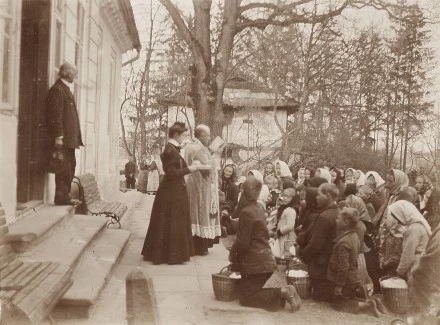 Lipowska Izabela, Wielkanoc w Hucisku, 1906, wł. prywatna Lipowska Izabela, Wielkanoc w Hucisku, 1906, wł. prywatna