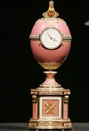 1902 Rothschild Fabergé Clock Egg 1902 Rothschild Fabergé Clock Egg