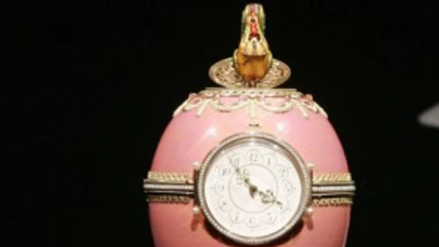 1902 Rothschild Fabergé Clock Egg