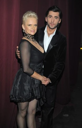 Z Katarzyną Figurą/fot. Andrzej Szilagyi