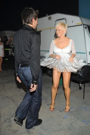 Z Katarzyną Figurą/fot. Andrzej Szilagyi