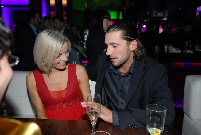 Z Małgorztą Foremniak/fot. Andrzej Szilagyi