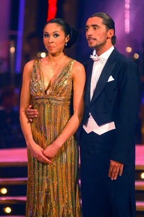 Z Omeną Mensah/fot. Andrzej Szilagyi