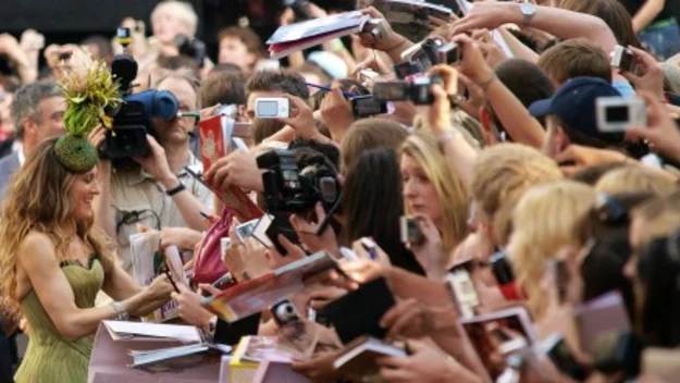 Sarah Jessica Parker na premierze filmu "Seks w wielkim mieście" 12 maja, w kinie Odeon na Leicester Square w Londynie.