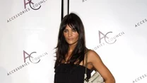 Helena Christensen z torebką Marca Jacobsa.