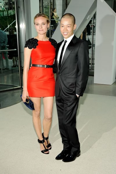 Aktorka Diane Kruger i projektant Jason Wu Aktorka Diane Kruger i projektant Jason Wu