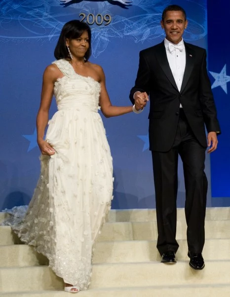 Michelle Obama w kreacji od Jasona Wu fot. AFP Michelle Obama w kreacji od Jasona Wu fot. AFP