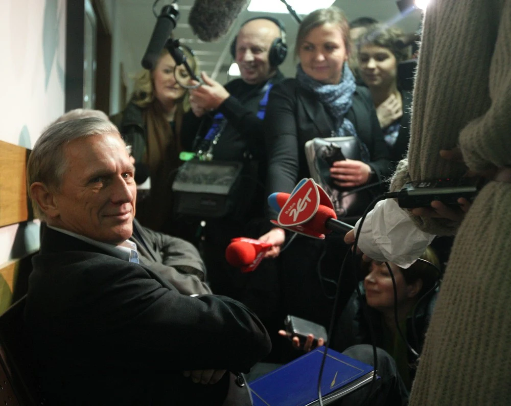 Grażyna Szapołowska i Jan Englert spotkali się w sądzie 30 listopada. Grażyna Szapołowska i Jan Englert spotkali się w sądzie 30 listopada.