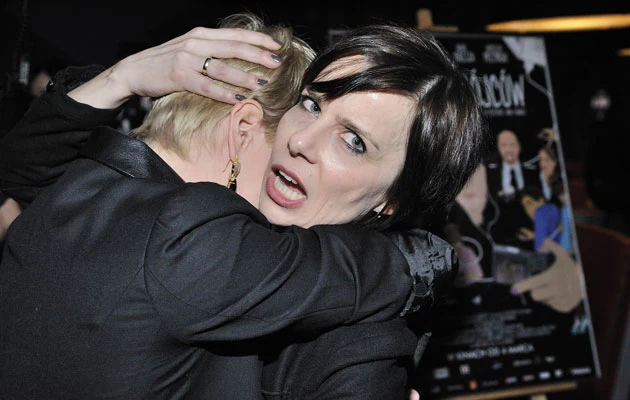 Małgorzata Kożuchowska i Agata Kulesza. Małgorzata Kożuchowska i Agata Kulesza.