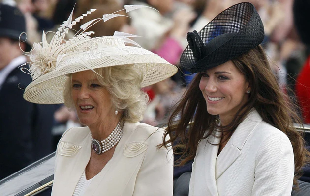 Camilla Parker Bowles, Kate Middleton Camilla Parker Bowles, Kate Middleton