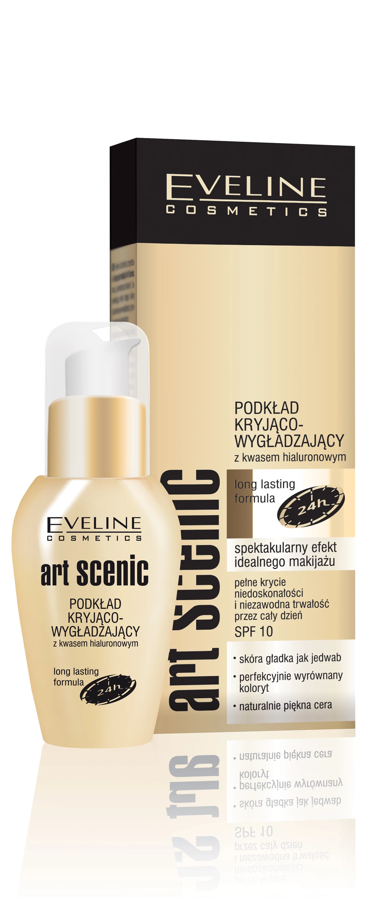 Linia Art Scenic Professional Make up. Innowacyjna receptura wykorzystująca mineralne pigmenty, silikon czy unikalny składnik Gatuline In Tense zapewnia perfekcyjne maskowanie przebarwień, popękanych naczynek i oznak zmęczenia oraz daje efekt nieskazitelnej, aksamitnie gładkiej cery. Kosmetyki sprawiają, że cera staje się ona jednolita, gładka i promienna jak nigdy dotąd. W skład serii wchodzą make up 3W1, korektor w sztyfcie, wygładzająco-matująca baza pod makijaż oraz wygładzająco-liftingująca baza pod makijaż. Cena: 12-20 zł/szt. Kategoria: makijaż. Linia Art Scenic Professional Make up. Innowacyjna receptura wykorzystująca mineralne pigmenty, silikon czy unikalny składnik Gatuline In Tense zapewnia perfekcyjne maskowanie przebarwień, popękanych naczynek i oznak zmęczenia oraz daje efekt nieskazitelnej, aksamitnie gładkiej cery. Kosmetyki sprawiają, że cera staje się ona jednolita, gładka i promienna jak nigdy dotąd. W skład serii wchodzą make up 3W1, korektor w sztyfcie, wygładzająco-matująca baza pod makijaż oraz wygładzająco-liftingująca baza pod makijaż. Cena: 12-20 zł/szt. Kategoria: makijaż.