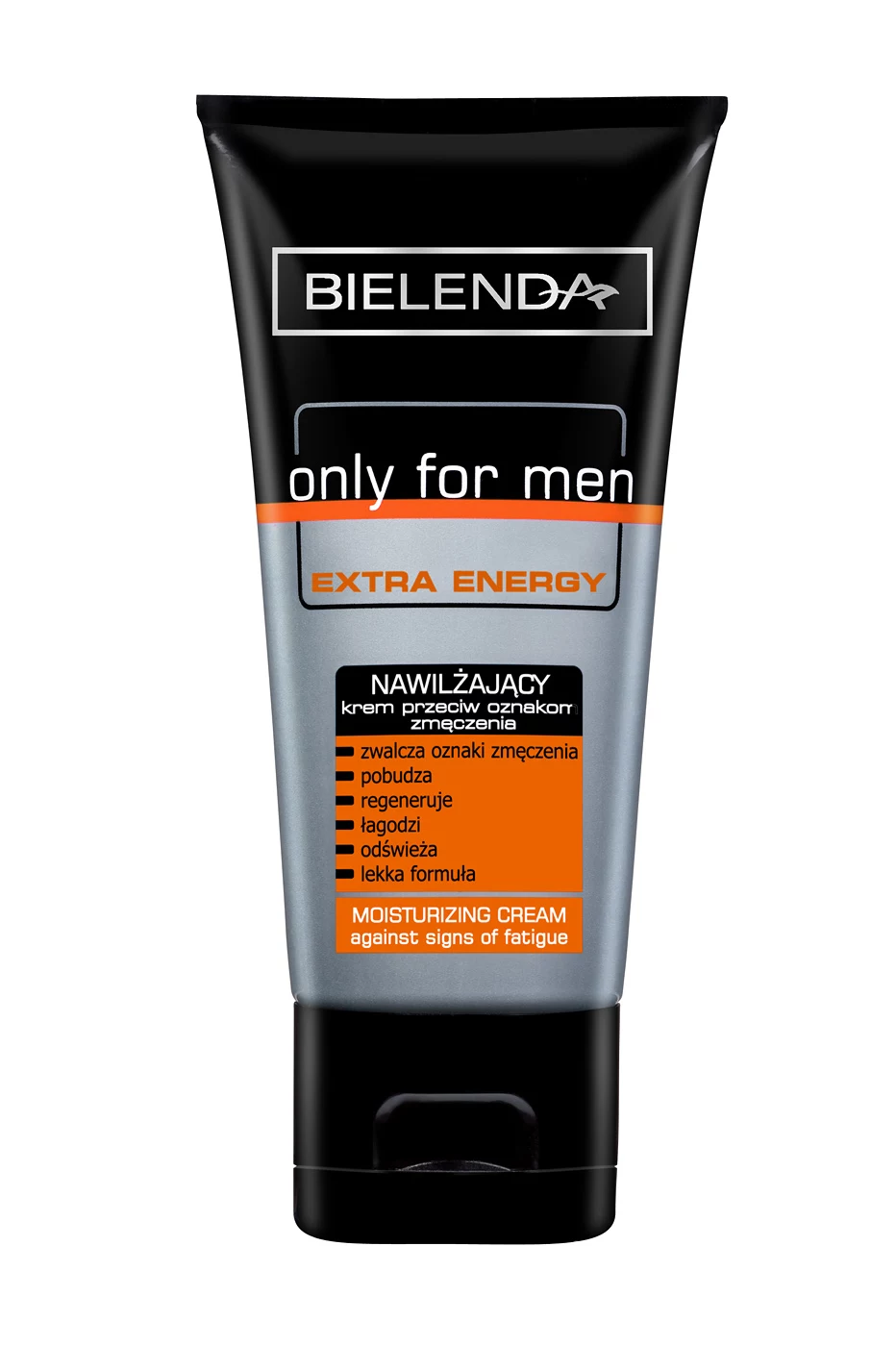 Bielenda Only For Men krem nawilżający przeciw oznakom zmęczenia EXTRA ENERGY. Krem skutecznie likwiduje oznaki zmęczenia, spowodowane brakiem snu, stresem, nieodpowiednim trybem życia. Dzięki składnikom aktywnym, takim jak: witamina C, magnez, kofeina, ceramidy zapewnia skórze siłę i witalność oraz wzmacnia jej odporność na szkodliwe czynniki zewnętrzne. Rano dodaje skórze energii na cały dzień, a wieczorem likwiduje uczucie zmęczenia i napięcia. Idealny do stosowania po myciu lub goleniu, dla utrzymania odpowiedniego poziomu nawilżenia skóry i jej prawidłowego funkcjonowania. Bielenda, 13 zł/50 ml. Kategoria: dla Niego. Bielenda Only For Men krem nawilżający przeciw oznakom zmęczenia EXTRA ENERGY. Krem skutecznie likwiduje oznaki zmęczenia, spowodowane brakiem snu, stresem, nieodpowiednim trybem życia. Dzięki składnikom aktywnym, takim jak: witamina C, magnez, kofeina, ceramidy zapewnia skórze siłę i witalność oraz wzmacnia jej odporność na szkodliwe czynniki zewnętrzne. Rano dodaje skórze energii na cały dzień, a wieczorem likwiduje uczucie zmęczenia i napięcia. Idealny do stosowania po myciu lub goleniu, dla utrzymania odpowiedniego poziomu nawilżenia skóry i jej prawidłowego funkcjonowania. Bielenda, 13 zł/50 ml. Kategoria: dla Niego.