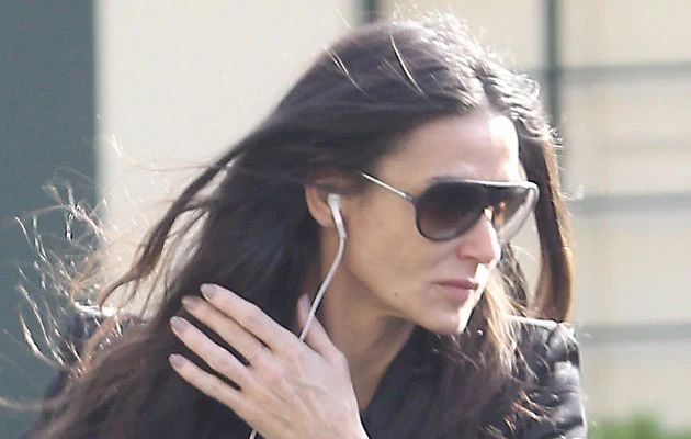 Jak dowodzą zdjęcia paparazzich, Demi Moore nie jest w najlepszej formie.