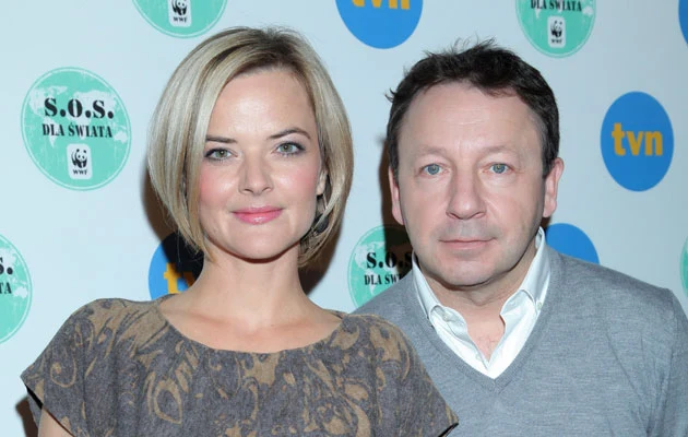 Monika Richardson i Zbigniew Zamachowski