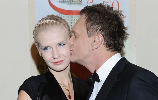 Cezary Pazura z żoną Edytą.