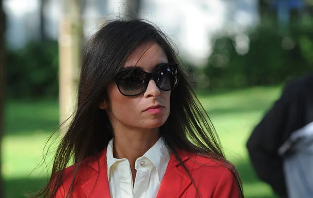 Marta Kaczyńska na inauguracji wystawy poświęconej pamięci jej ojca Lecha w Sopocie.