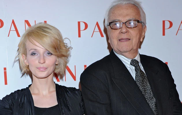 Andrzej Łapicki z żoną Kamilą Andrzej Łapicki z żoną Kamilą