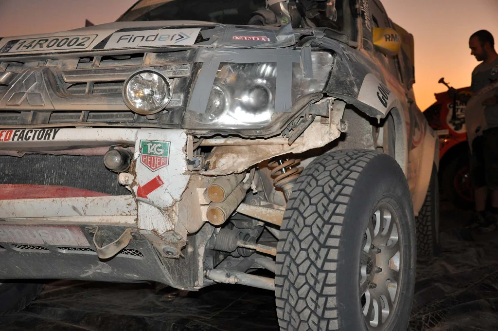 Auto Alberta Gryszczuka i Michała Krawczyka