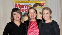 Edyta Jungowska, Małgorzata Kaferska-Łysek - naczelna "Mam dziecko" i Magdalena Stużyńska-Brauer 