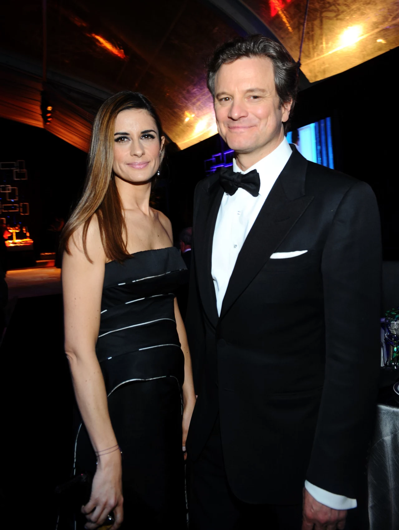 Colin Firth i Livia Giuggioli Colin Firth i Livia Giuggioli