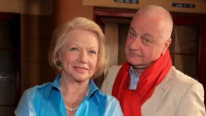 Maria (Bożena Dykiel) z Tadeuszem (Jerzy Schejbal)