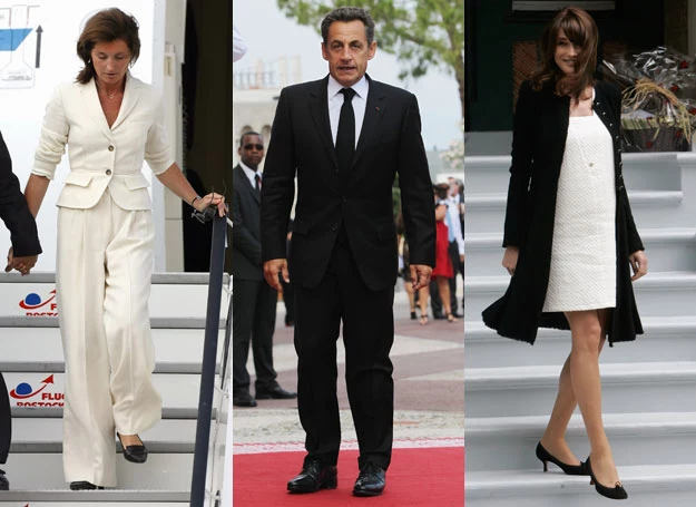 Nicolas Sarkozy ma słabość do szatynek