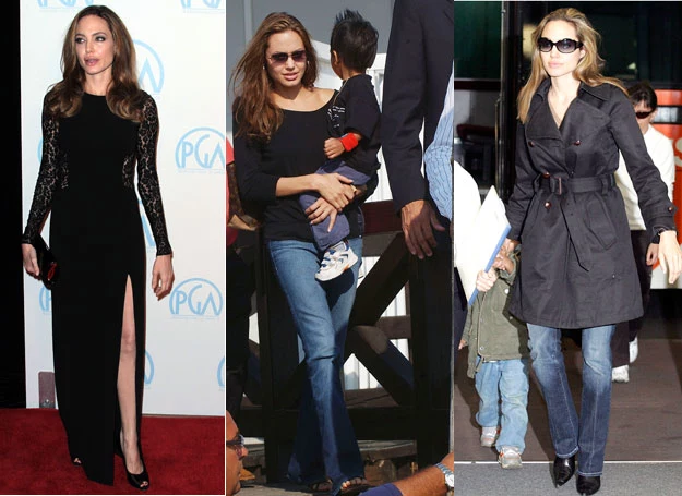 Angelina Jolie w codziennym życiu stawia na wygodę