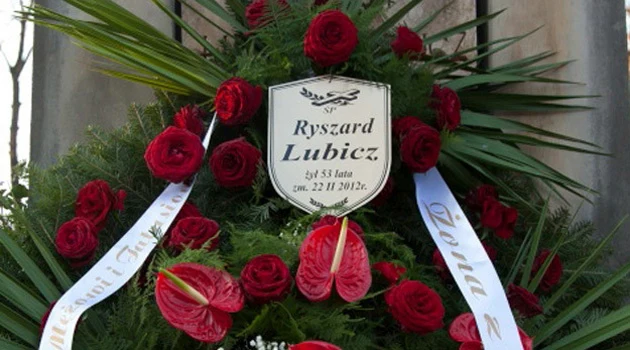 Pogrzeb Ryszarda Lubicza Pogrzeb Ryszarda Lubicza